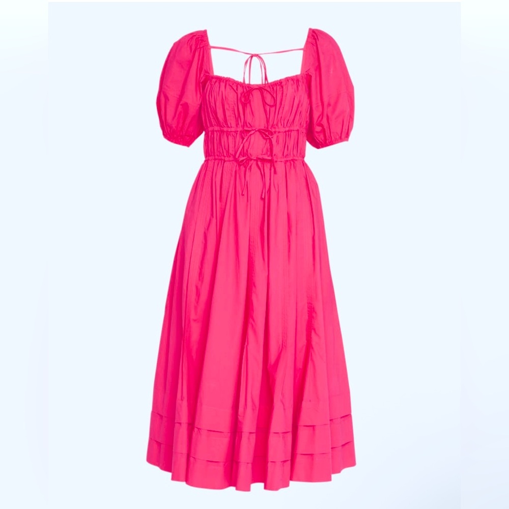 🩷 ULLA JOHNSON 🩷 Palma peasant midi-dress sz 10